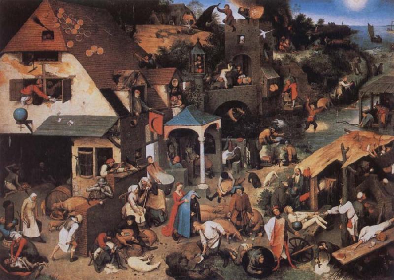 BRUEGHEL, Pieter the Younger Netherlandish Proverbs